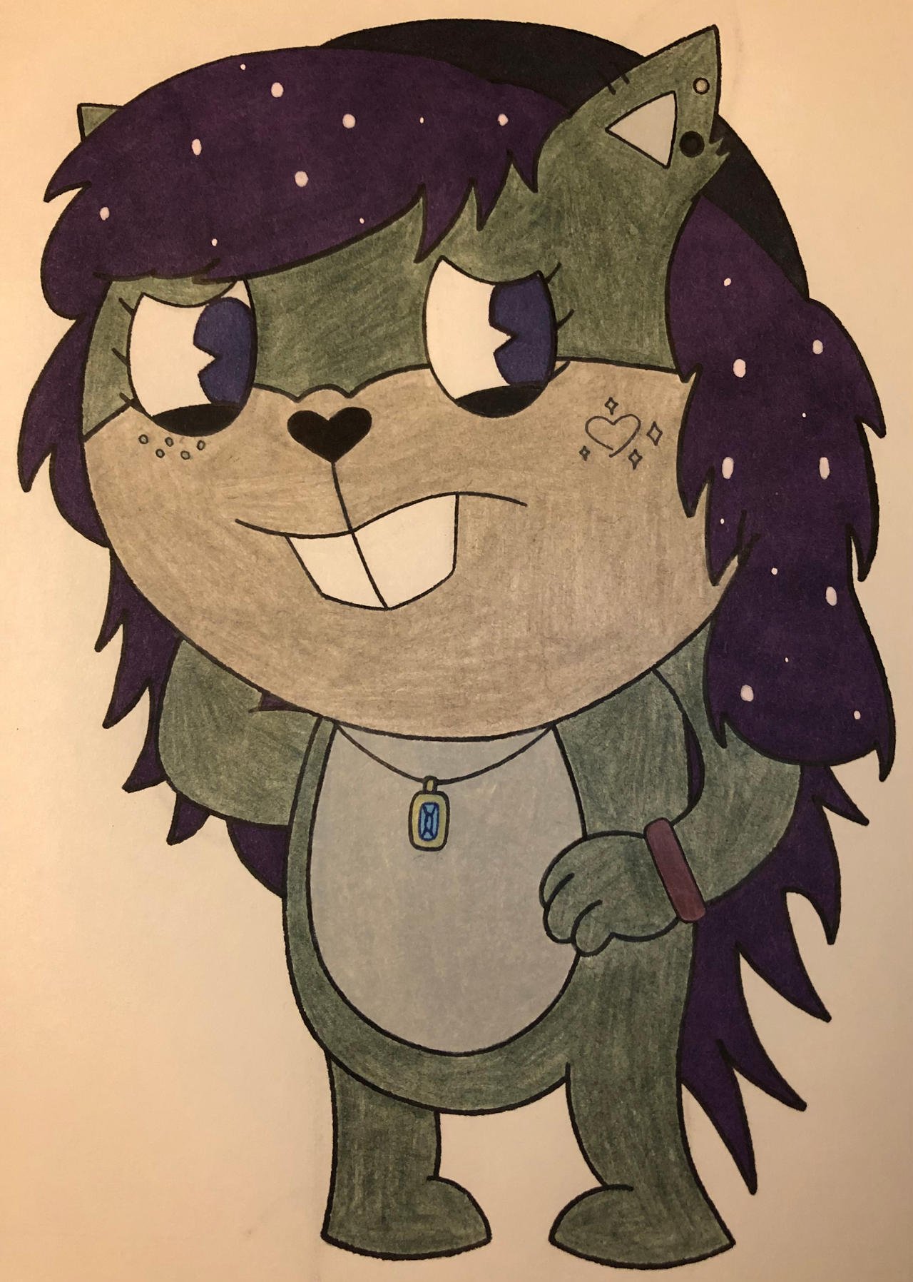 (New HTF OC) Kase the Hedgehog by JohnWyldstylehtf on DeviantArt