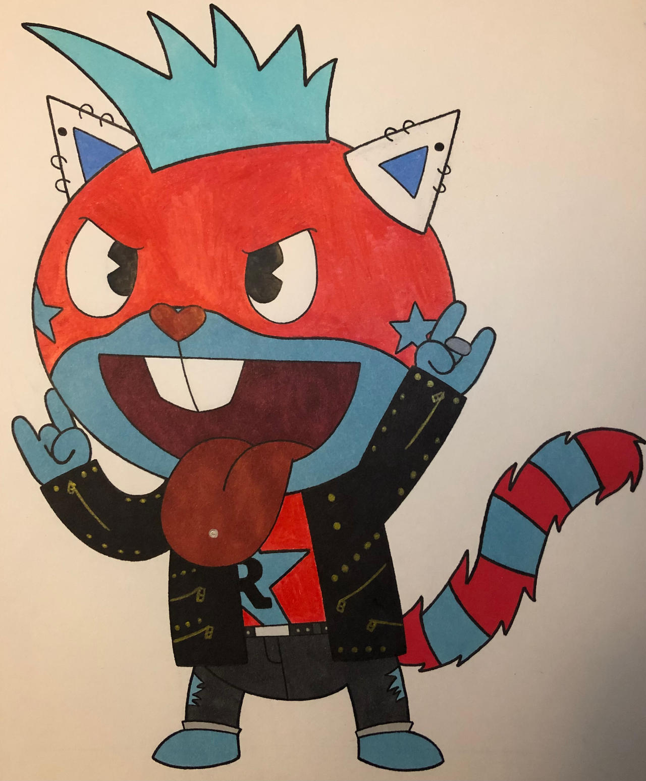(New HTF OC) Zekiel the Red Panda by JohnWyldstylehtf on DeviantArt