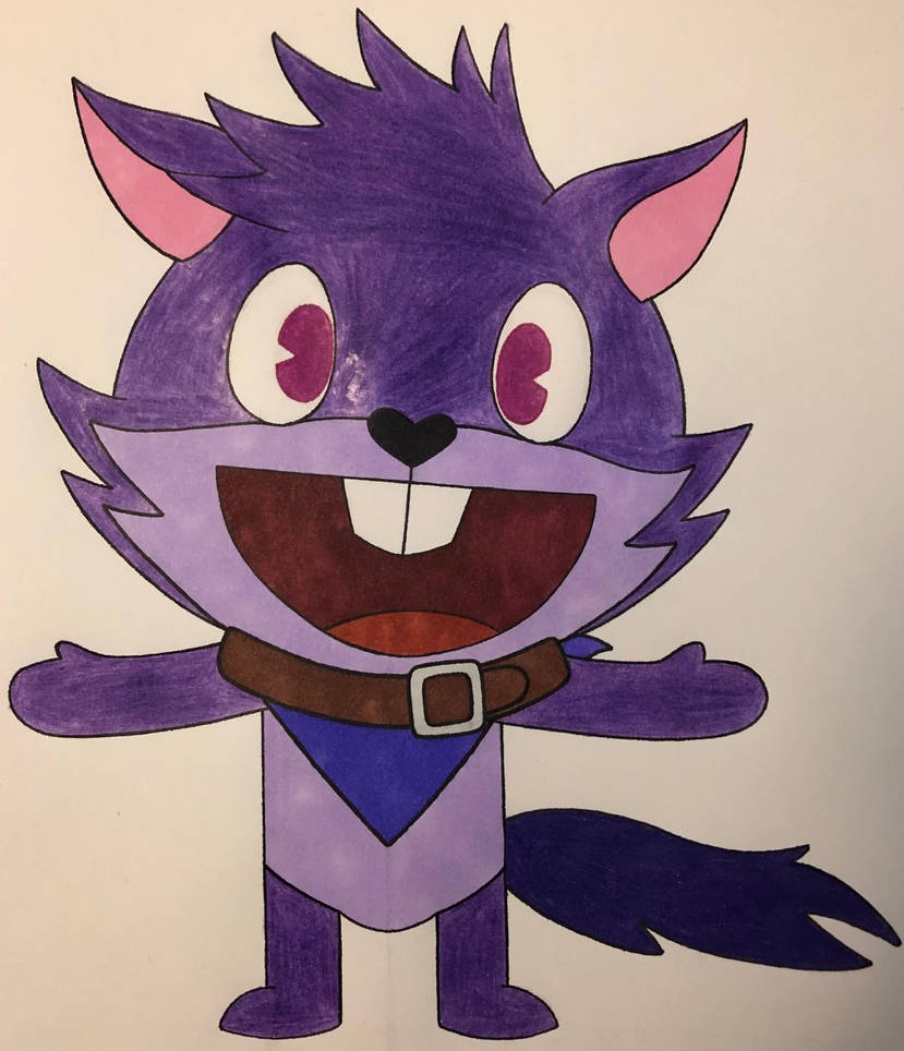 Htf Blue Dog (New HTF OC) Hirfy the Dog by JohnWyldstylehtf on DeviantArt