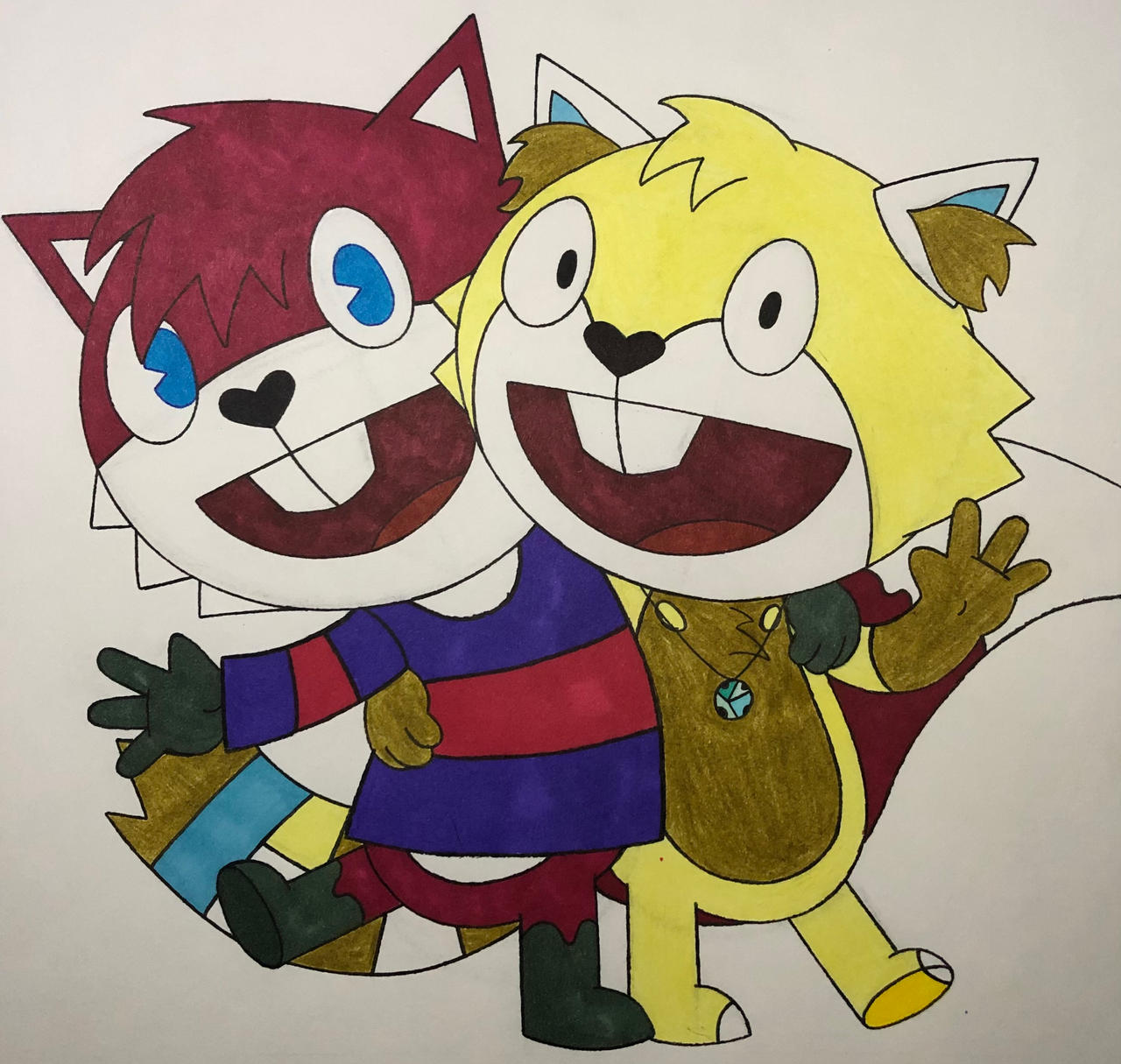 (New HTF OCs) Reveer and Tash by JohnWyldstylehtf on DeviantArt