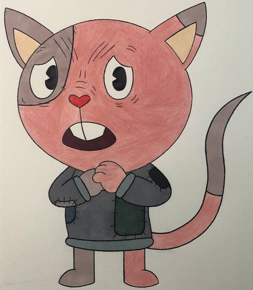 (New HTF OC) Lyman the Hairless Cat by JohnWyldstylehtf on DeviantArt