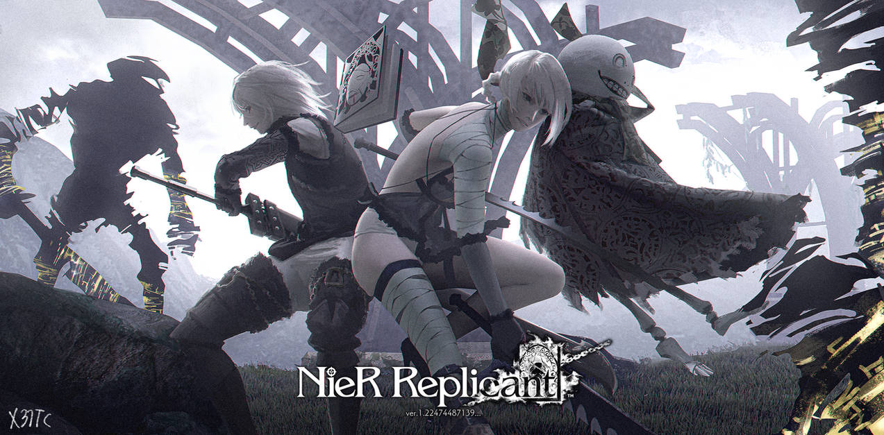 Nier: Replicant - 3D Cover Art Remake by Rarithlynx on DeviantArt