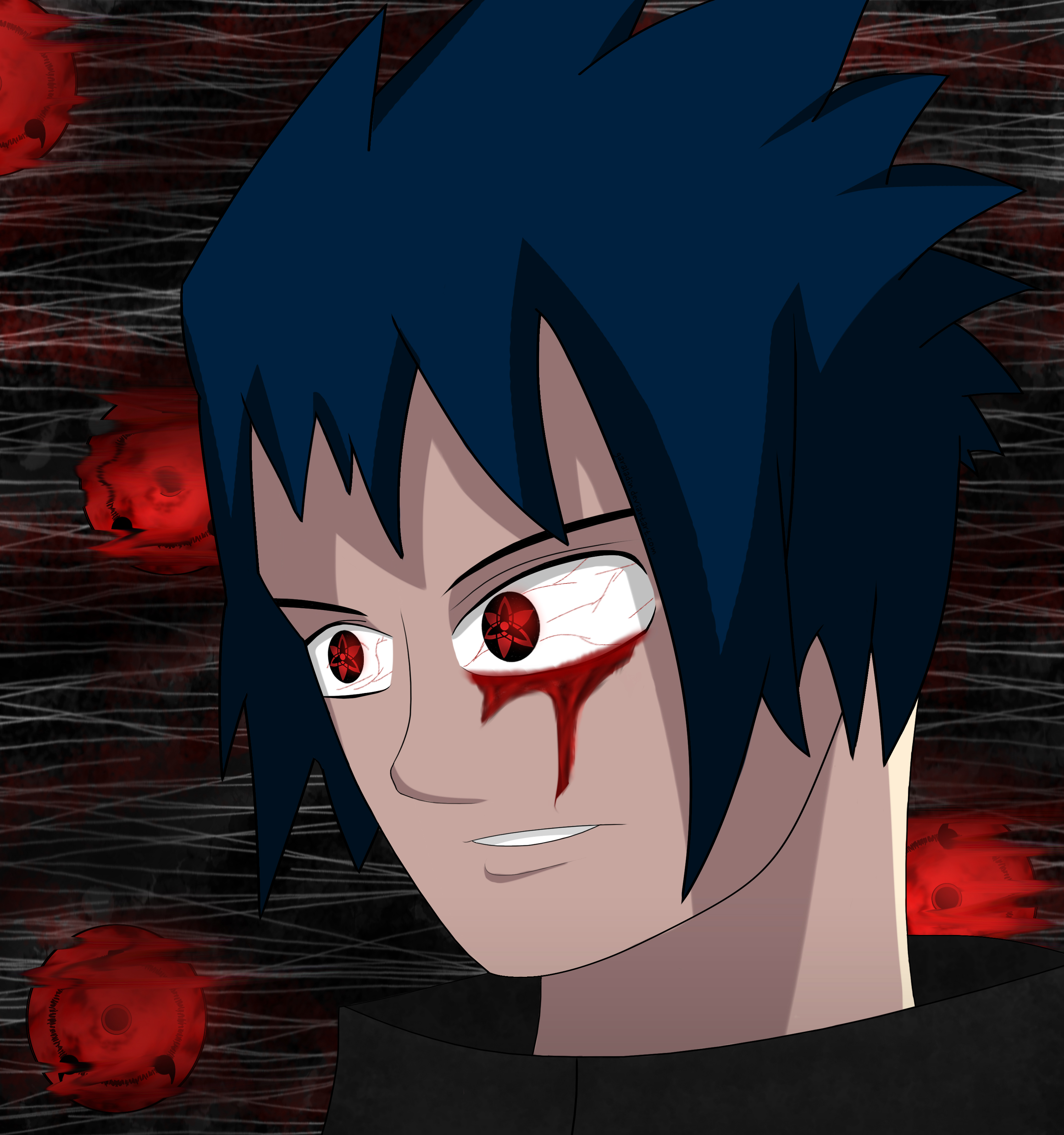 Sasuke Uchiha Mangekyou Sharingan By Garaladin On Deviantart