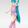 MMD Hatsune Miku Puffy Pastels Figure