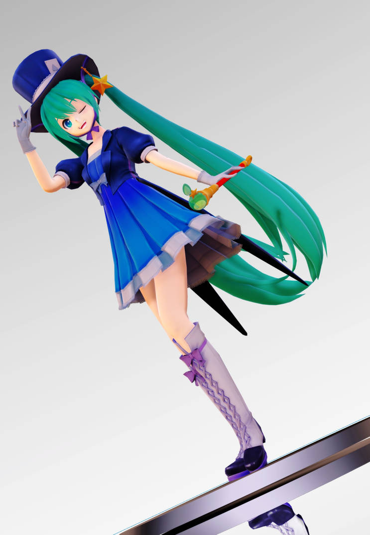 Mmd Figure MMD Hatsune Miku Magical Mirai 2013 Figure by dendewa on DeviantArt