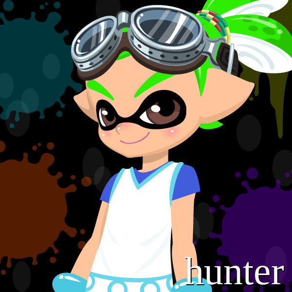 introducing my inkling character by hunterthebird on DeviantArt