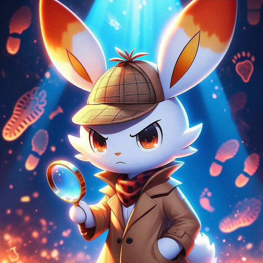 Detective Rabit detetive bunny by calipsochekmoramed on DeviantArt
