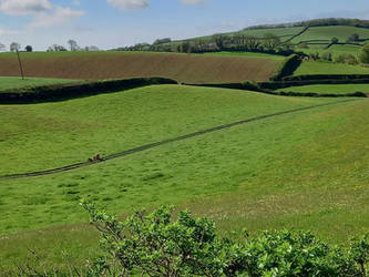 Green and pleasant land.