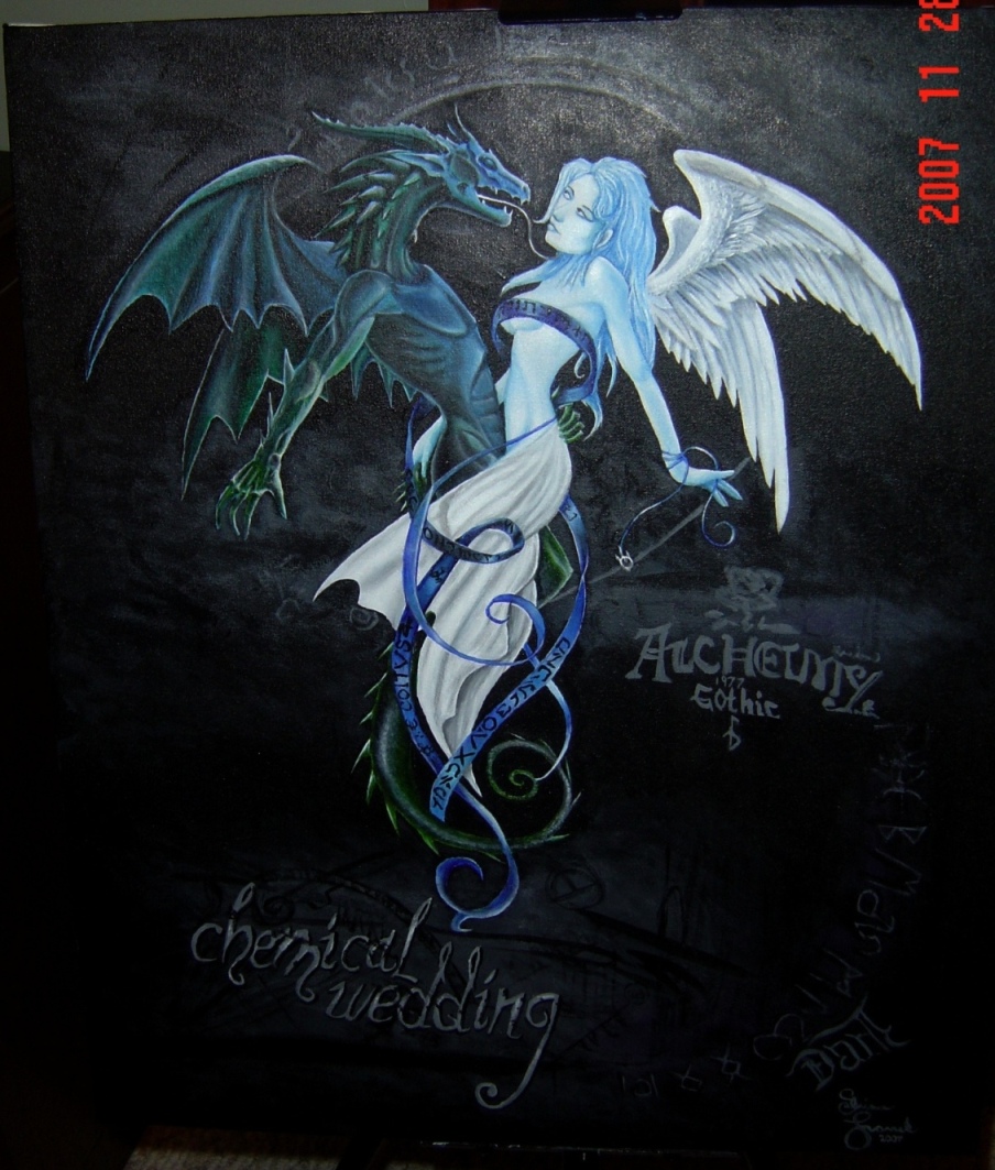 Alchemy gothic chemical sale wedding