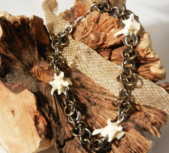 Snake Vertebrae Bracelet