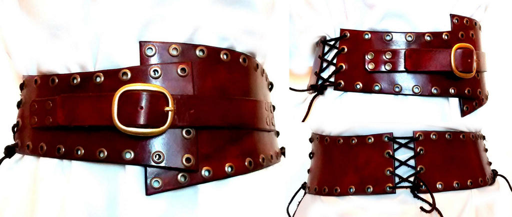 Steampunk Pirate Corset Belt by WildeMaide on DeviantArt