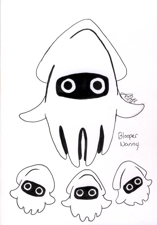 Daily Sketch #10 - Blooper Nanny