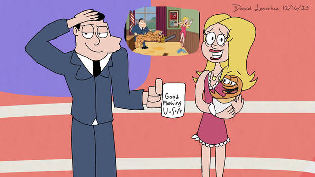 Stan and Francine (From American Dad) 