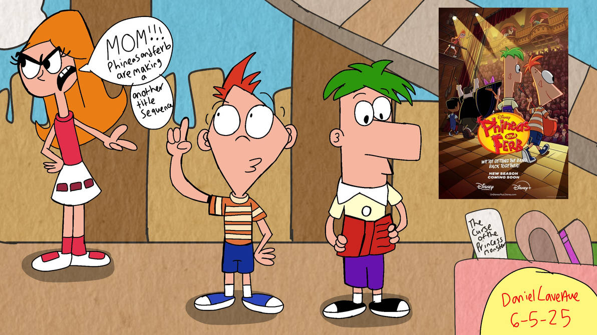 Ferrb the cast of Phineas and Ferb by DanielTheDrawningGuy on DeviantArt