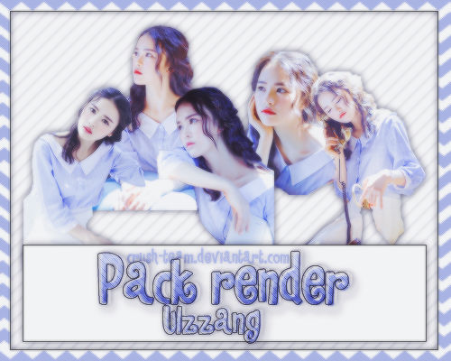 [ PACK#14 ] 5 RENDER ULZZANG