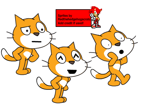 Custom Scratch Cat Expression Sprites by RedTheHedgehogScratc on DeviantArt