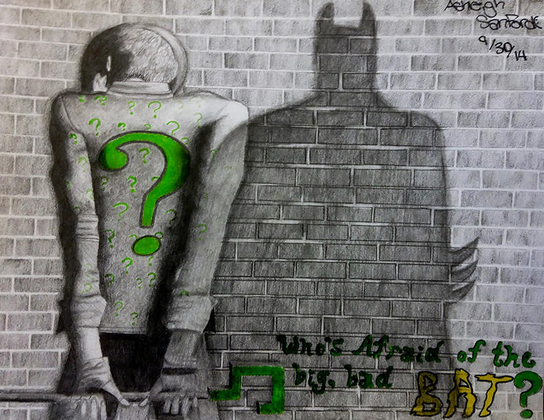 The Riddler by LittleMissLadybuglet on DeviantArt