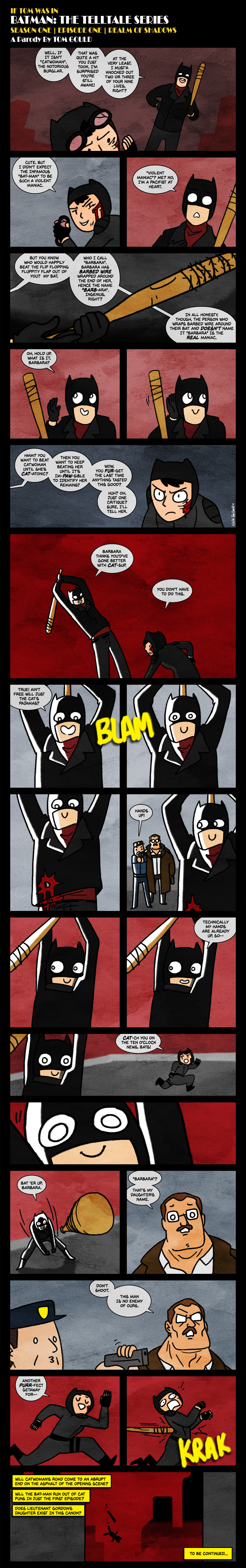 Bat Man S1e1 O Pun Ing Scene By Thegouldenway On Deviantart