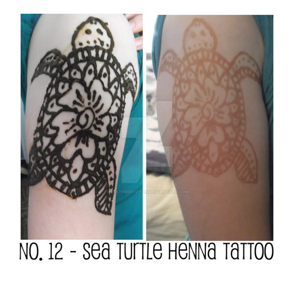 No. 12 Sea Turtle Henna Tattoo by MasterKrypton on DeviantArt