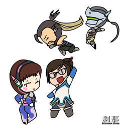 More Overwatch Chibis