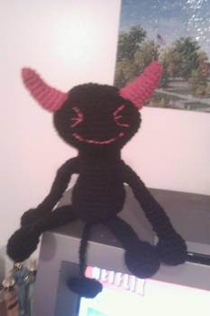 Smirking Black Devil