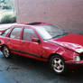 Crashed Ford Sierra XR4x4