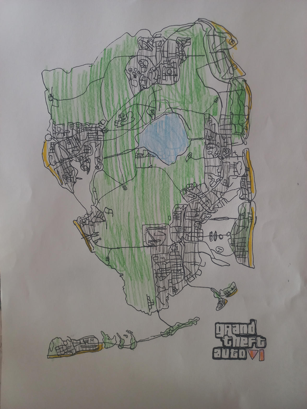 GTA 6 Map By Theaircrashrecreator On DeviantArt gta-6-map-by-theaircrashrecreator-on-deviantart