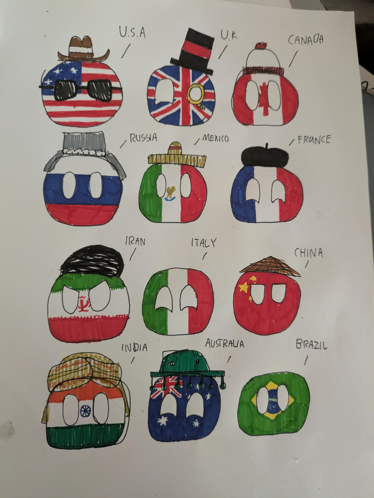 Engrish Guide Countryballs 12 Countryballs by theaircrashrecreator on DeviantArt
