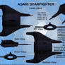 Asari Fighter Lucen class Overview