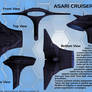 Asari Cruiser Cybaen class Overview