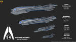 Alliance Capital Ships by Euderion