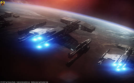 Starcraft Terran Battlecruisers