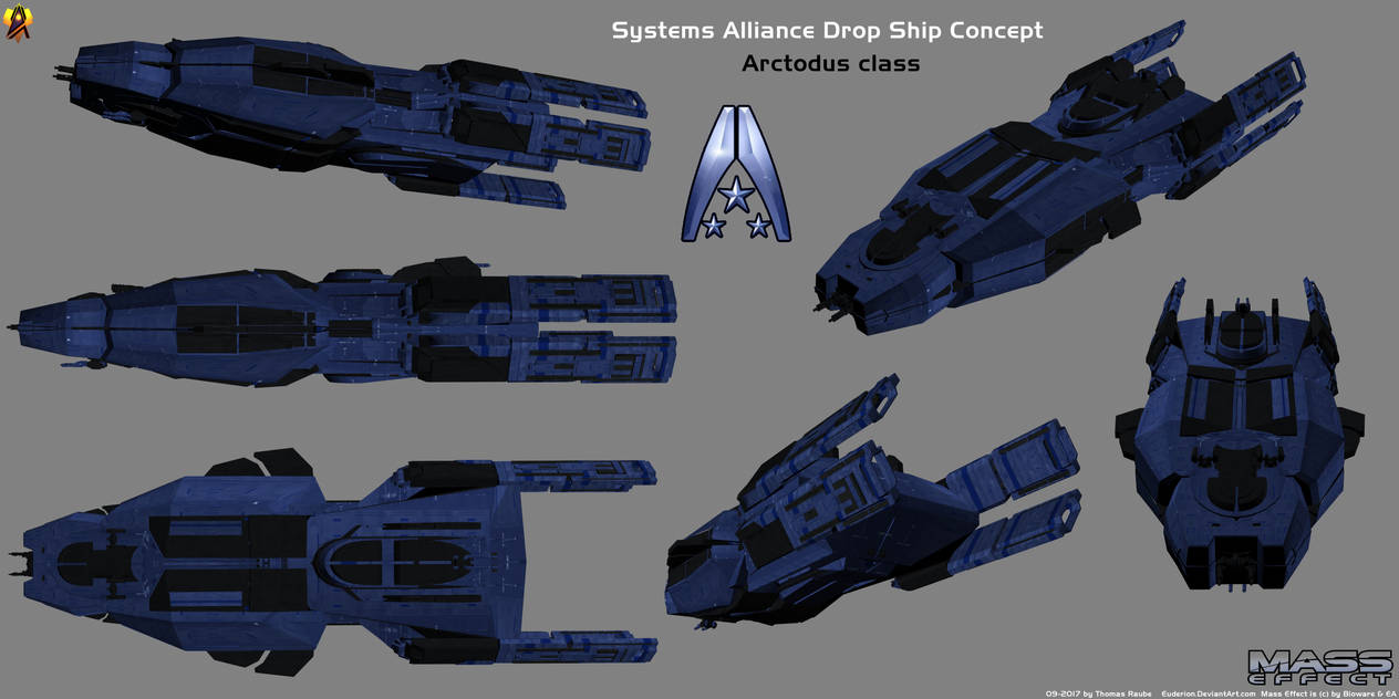 Systems Alliance Heavy Dropship Concept by Euderion on DeviantArt