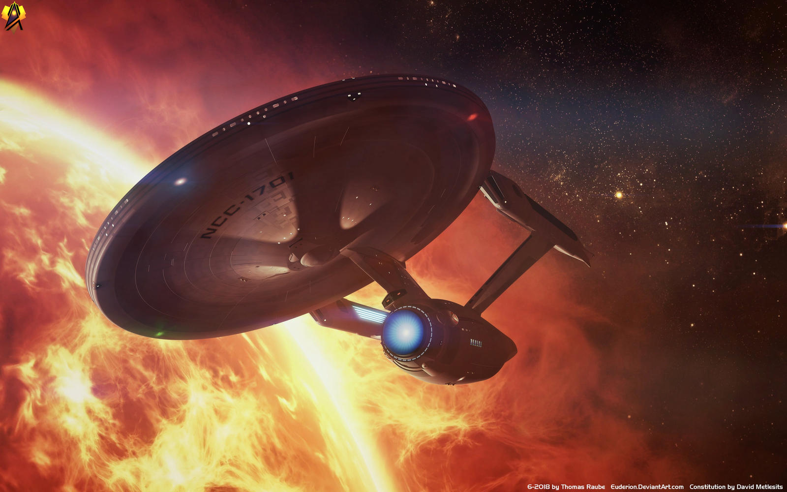 Sunny Day - 52 Years Star Trek by Euderion