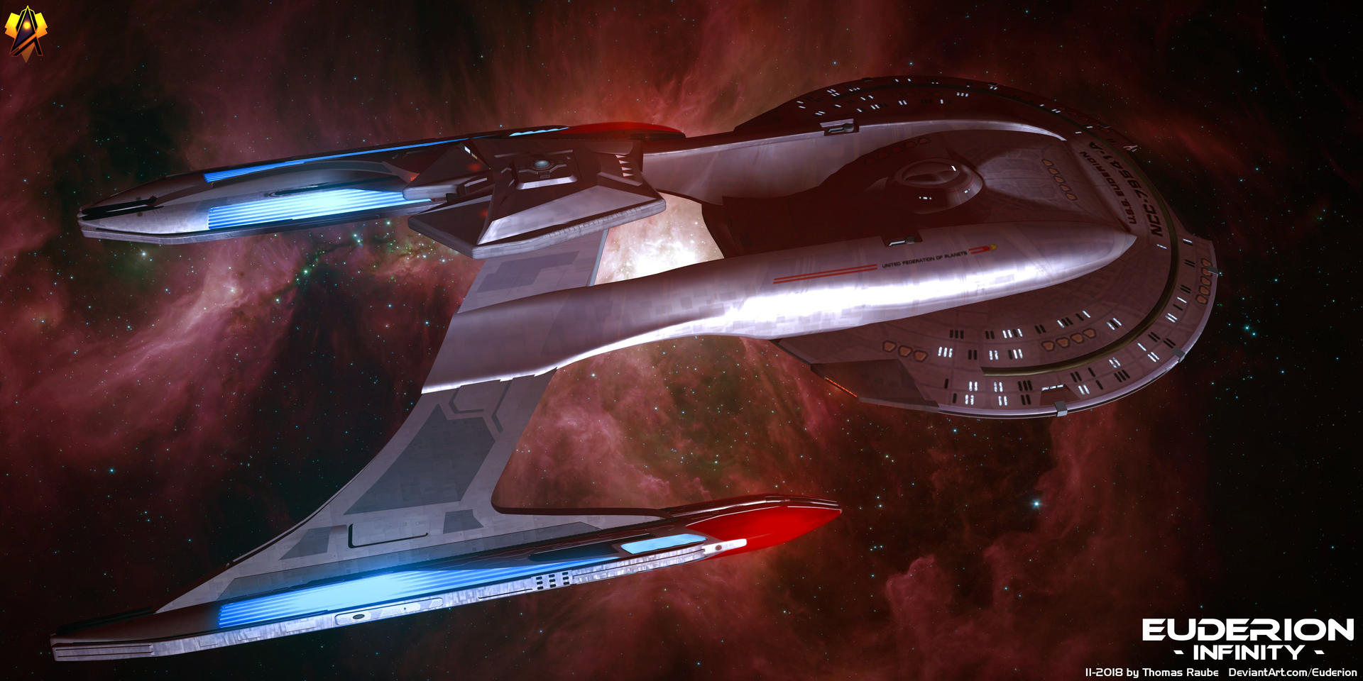 Akira Mark 2 - USS Euderion by Euderion