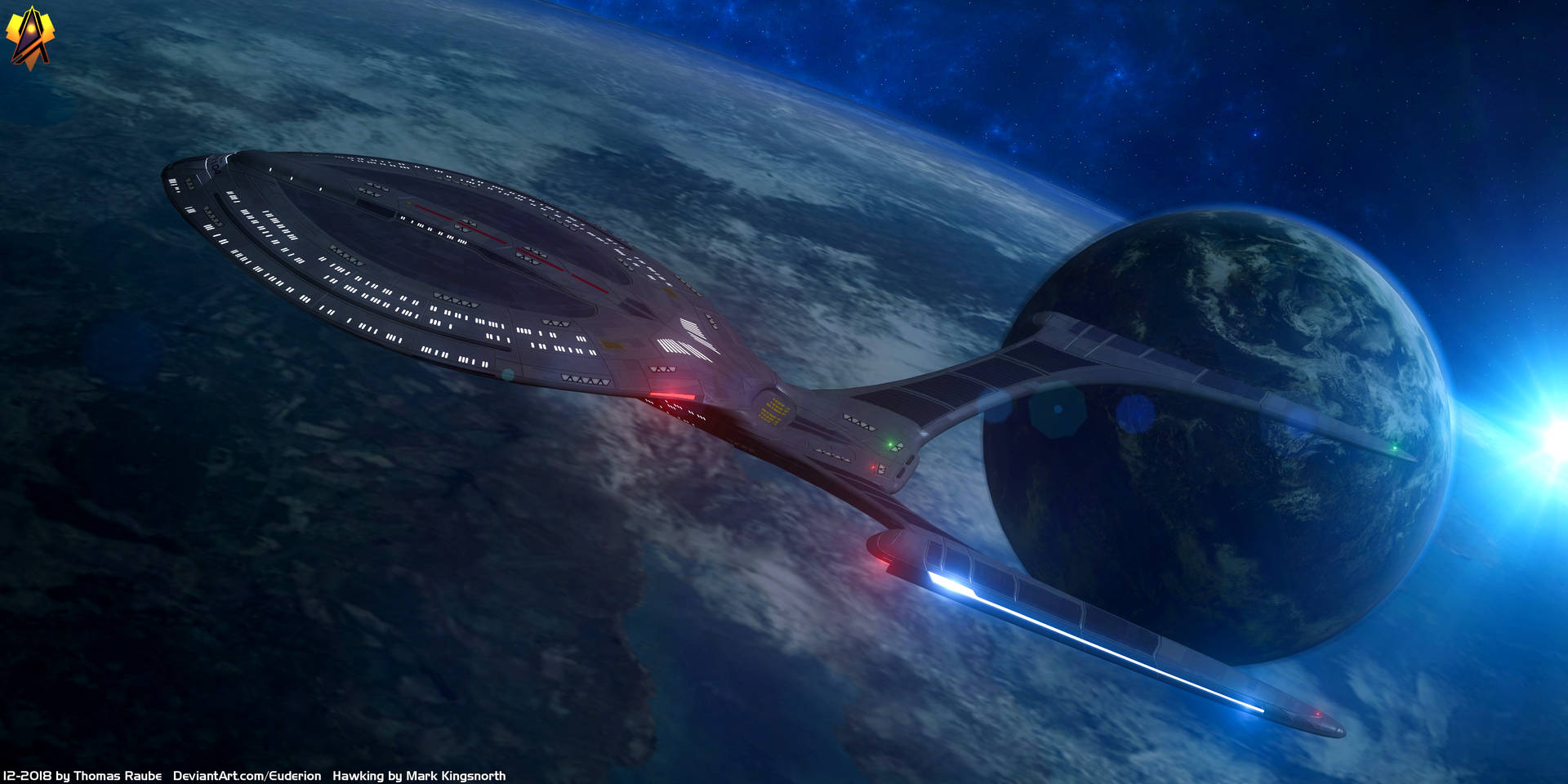 USS Hawking by Euderion