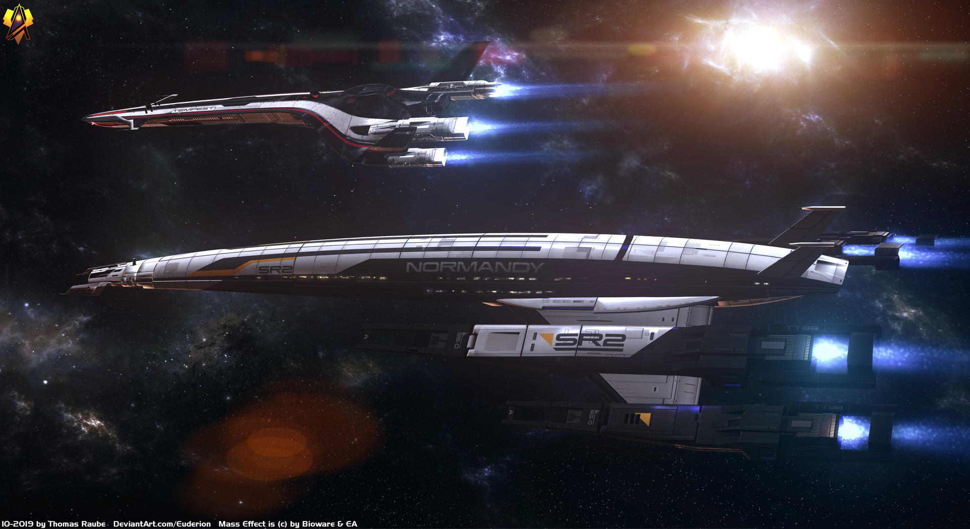 Mass Effect - Hanar Starship by Euderion on DeviantArt