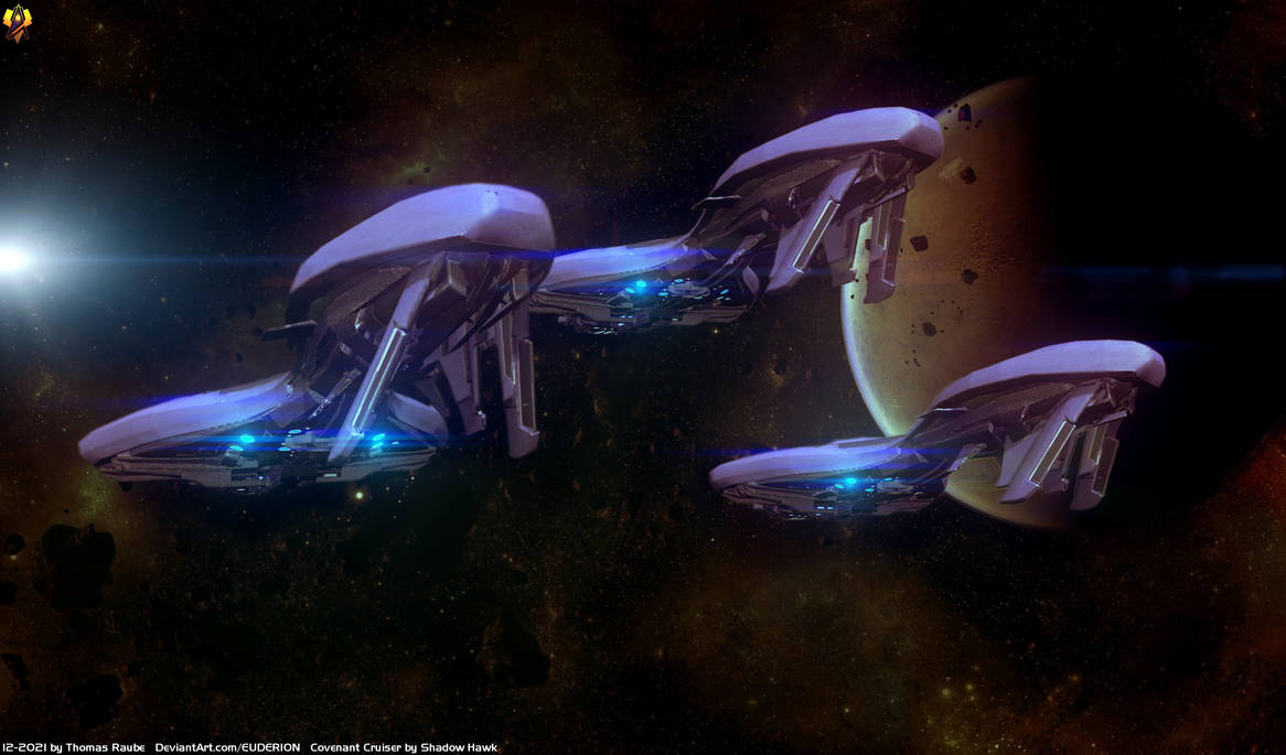 Covenant Light Cruisers by Euderion on DeviantArt