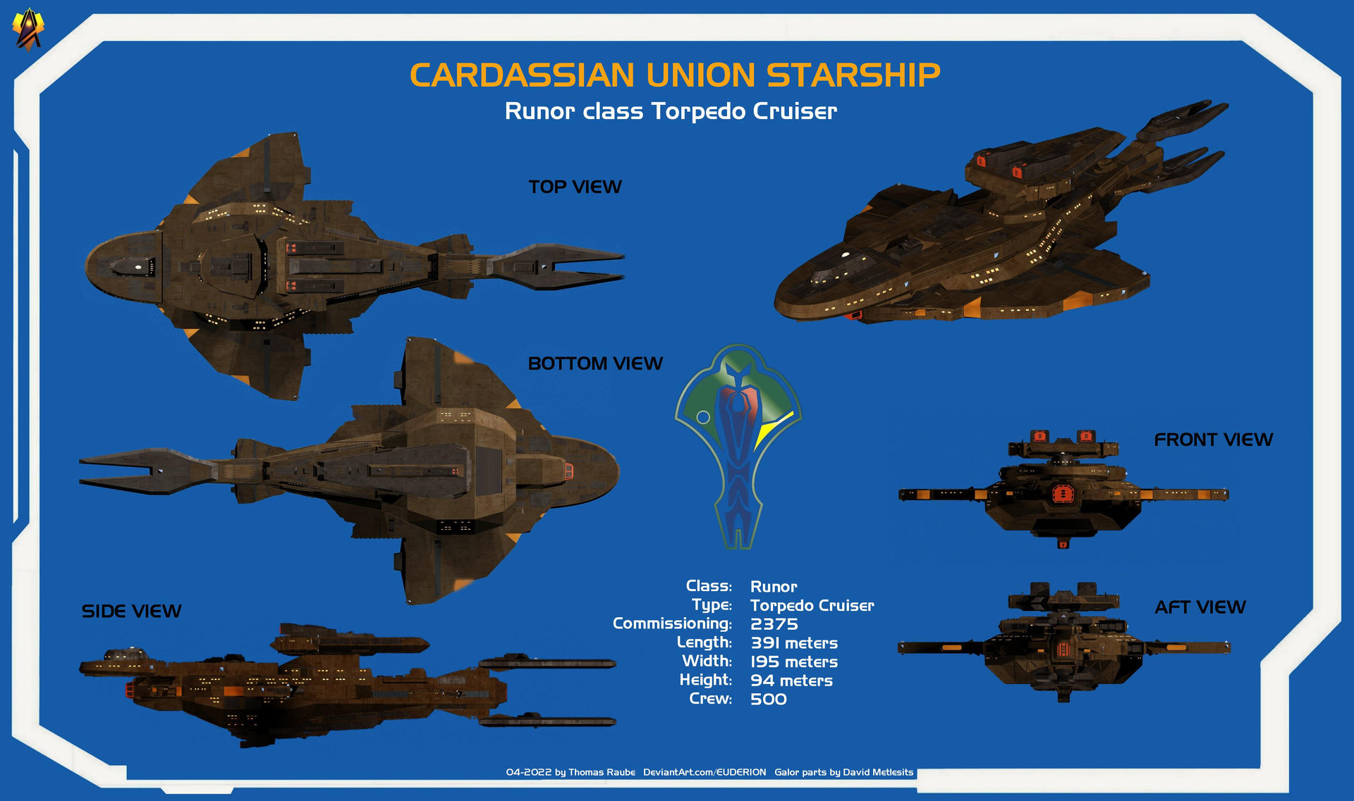 Cardassian Runor class Overview by Euderion on DeviantArt