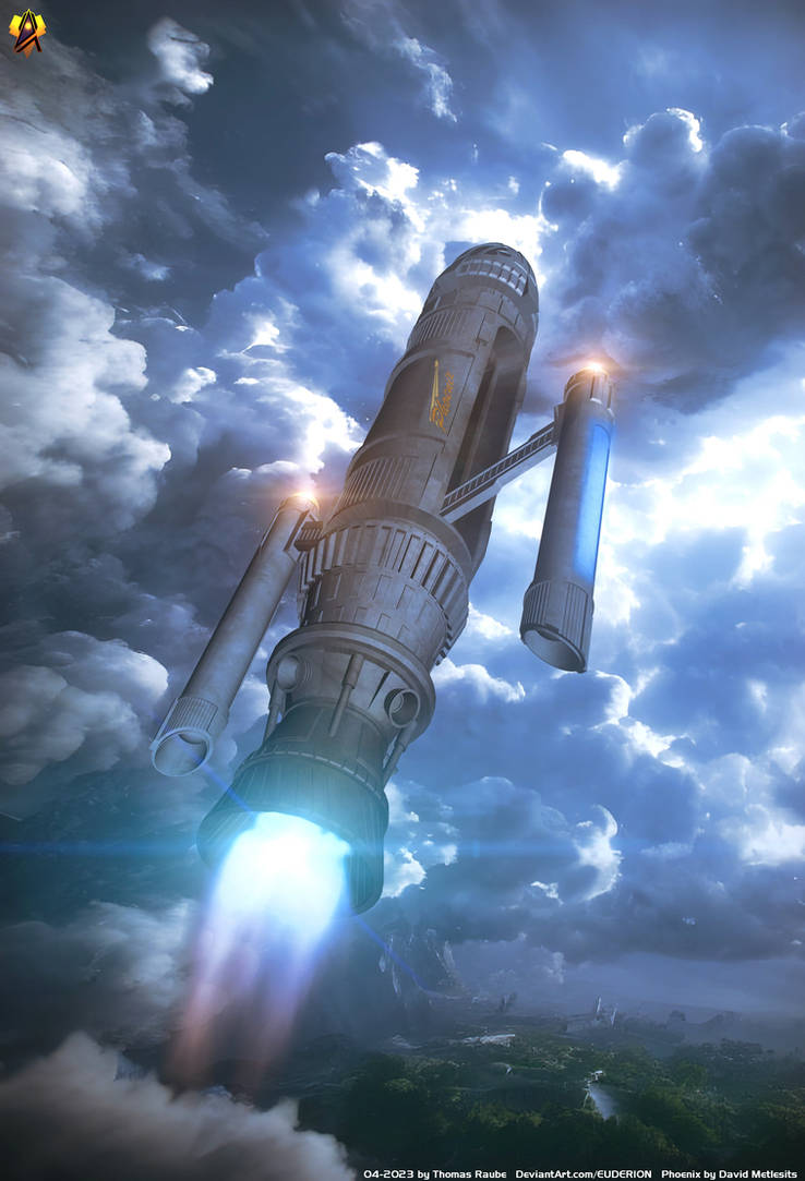 The Phoenix Ride - Happy First Contact Day by Euderion on DeviantArt