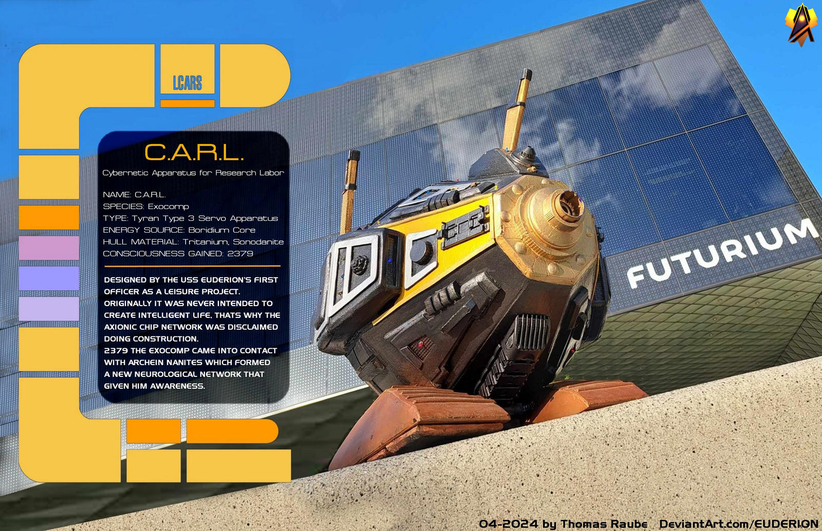 Carl the Exocomp Futurium by Euderion on DeviantArt