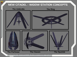 Asari Widow Station (New Citadel Station) Concepts