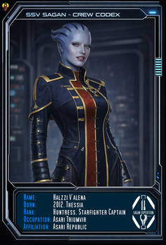 Sagan Crew File - Triumvir V'alena