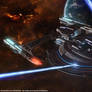 Strike Cruiser - Testing new Phasers