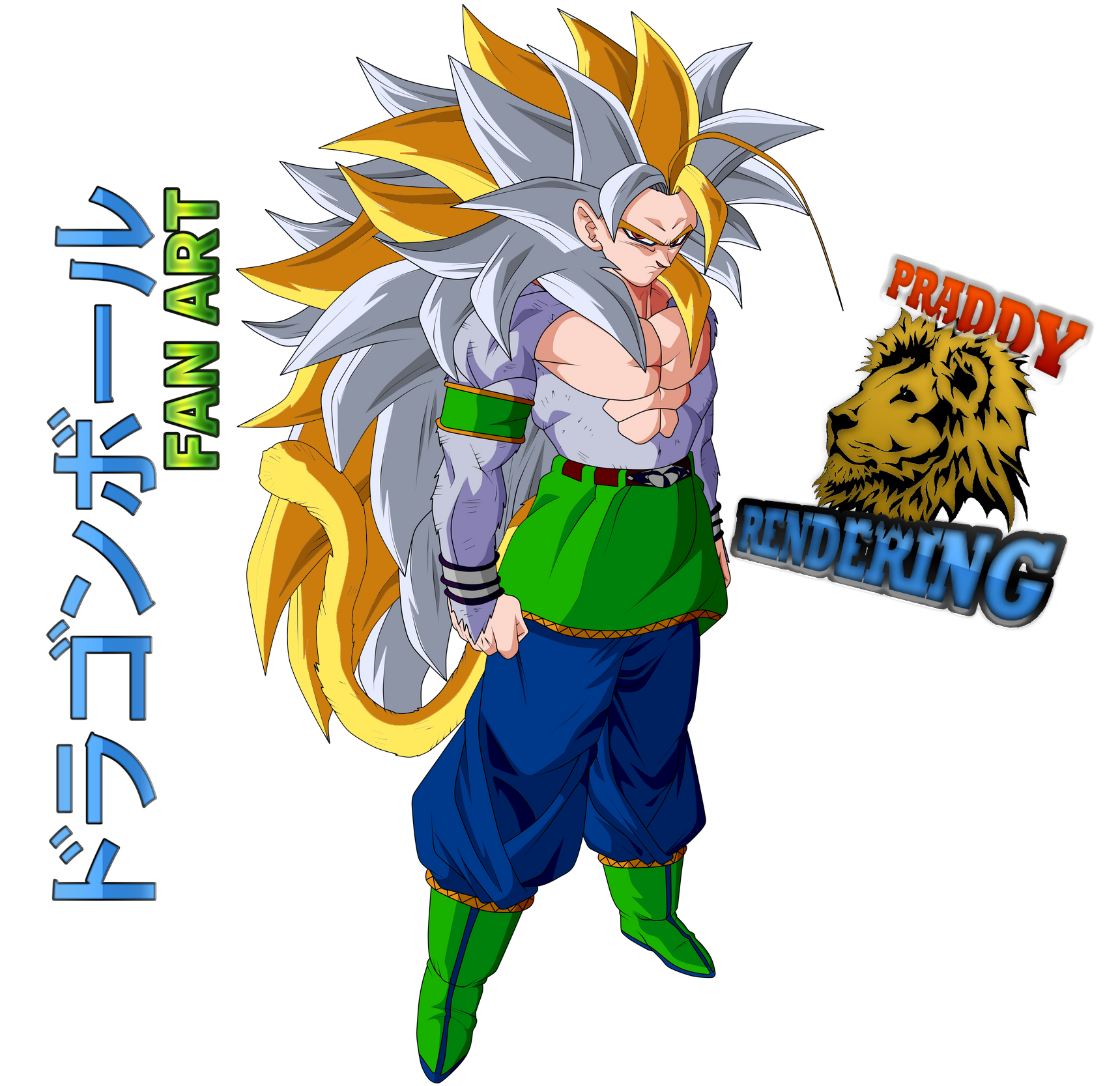 Son Goku - #SSJ5 #Fanart