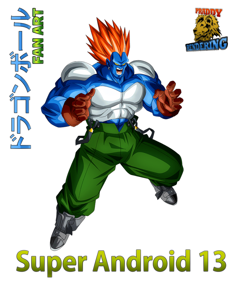 Super Android 13 by PraddyRender on DeviantArt