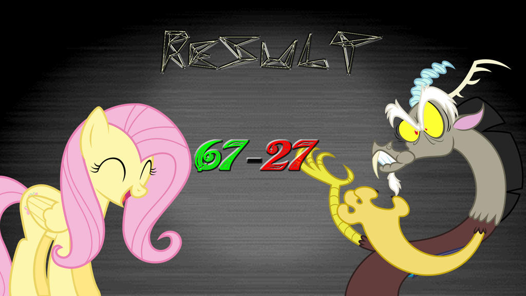 Pony Kombat 2 Round 2, Battle 7 (Result)