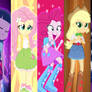 Equestria Girls Mane 6 Wallpaper