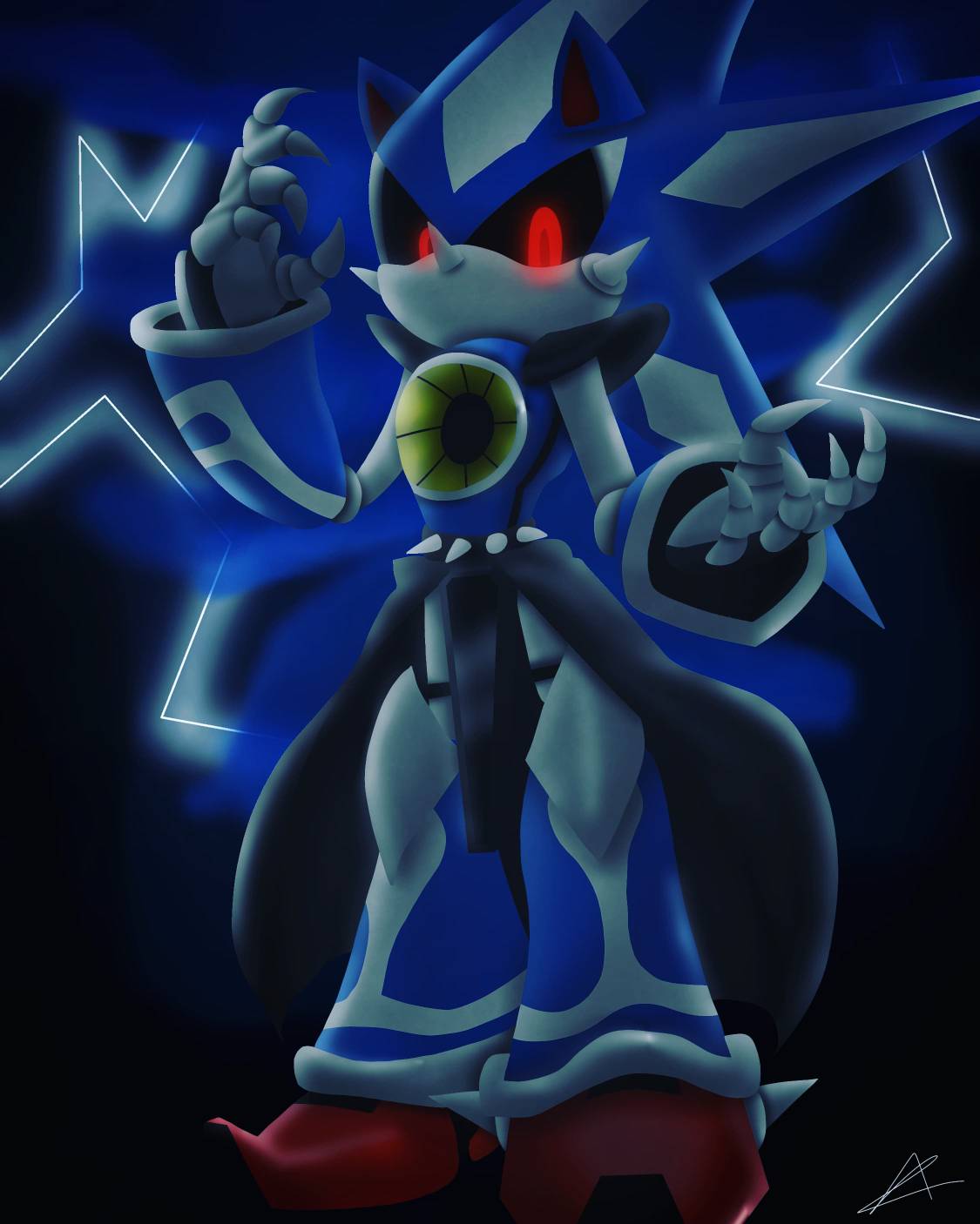 Neo Metal Sonic by sasukekakashi12 on DeviantArt