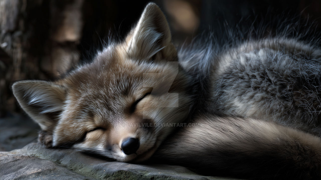Lithe Fox Dream of the Little Fox by LavilVile on DeviantArt